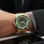 Relógio atual de pulso masculino, esportivo, marca de luxo, dourado, militar, d