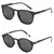 Zenottic moda polarizada óculos de sol das mulheres dos homens marca designer r - comprar online