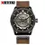 Relógio de luxo marca curren masculino militar esportes relógios quartzo data - comprar online