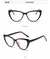 Óculos de leitura olho de gato transparente feminino elegante simples ultraleve - comprar online