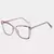 R57466 moda quadrado anti luz azul óculos tendência primavera dobradiça prescrição óculos quadros feminino óculos de leitura óptica