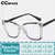 R57466 moda quadrado anti luz azul óculos tendência primavera dobradiça prescrição óculos quadros feminino óculos de leitura óptica - comprar online