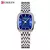 Curren-relógio de pulso feminino de luxo, pulseira de aço inoxidável, imperme