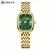 Curren-relógio de pulso feminino de luxo, pulseira de aço inoxidável, imperme na internet
