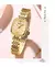 Curren-relógio de pulso feminino de luxo, pulseira de aço inoxidável, imperme - Multzaion store
