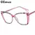 R57466 moda quadrado anti luz azul óculos tendência primavera dobradiça prescrição óculos quadros feminino óculos de leitura óptica na internet