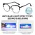 Cat Eye Anti óculos de luz azul para mulheres, armações ópticas, metal retro - Multzaion store