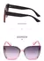 Óculos de sol olho de gato oversized feminino grande quadro 2025 marca de luxo - loja online