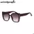 Óculos de sol olho de gato oversized feminino grande quadro 2025 marca de luxo - comprar online