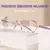 Óculos de leitura Diamond Presbyopia, Óculos Hypermetropia, Ultraleve, Óculos