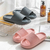 Chinelos de plataforma modernos para homens e mulheres, fundo grosso, slides do - Multzaion store