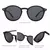 Zenottic moda polarizada óculos de sol das mulheres dos homens marca designer r - comprar online