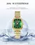 Curren-relógio de pulso feminino de luxo, pulseira de aço inoxidável, imperme