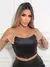 Cropped TamiB - Bruna Cirrê Couro - comprar online
