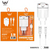 CARREGADOR 2USB V8 5.1A ALTOMEX AL-5901-V8