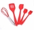 Kit Utensílio Cozinha Silicone Espátula Fouet Pincel 5 Peças - comprar online