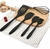 Kit Utensílio Cozinha Silicone Espátula Fouet Pincel 5 Peças na internet