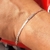Pulseira Piastrine 3mm com Fecho Lagosta SEMIJOIA em Prata