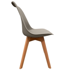 Imagen de Silla De Comedor Eames Tulip Gris X 2 Unidades