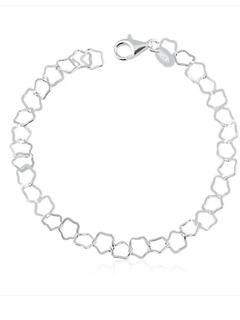 Pulseira Elos Estrela Prata 925