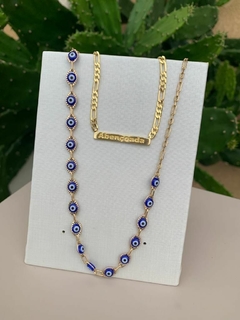 Colar Abençoada Banhado a Ouro 18k na internet