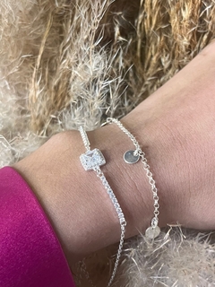 Pulseira Prata Plaquinhas - comprar online