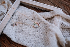 Conjunto Coração Colorido Banhado a Ouro 18k - loja online
