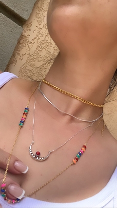 Colar Vera Prata Lisa 925 - comprar online