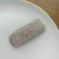 Presilha Tic Tac Brilho Prata