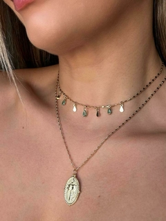Colar Coqueiro Banhado a Ouro 18K - comprar online