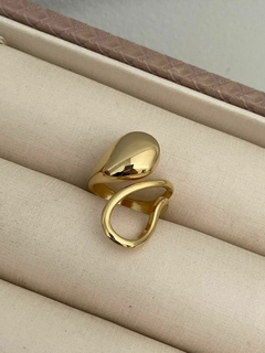 Anel Vivi Banho de Ouro - comprar online