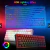 REDRAGON Fizz K617 RGB USB Mini Teclado Mecânico Para Jogos Com Fio Interruptor Vermelho 61 Chave Gamer Computador PC Laptop - k.s importados