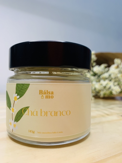 Vela Chá Branco