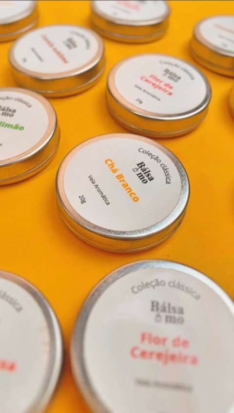 KIT - 4 Mini Velas Aromáticas