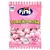 marshmallows fini torção rosa sabor baunilha250g