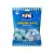 marshmallows fini torção azul recheadinho groselha 250g