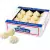 chocomole branco doce de gelatina sabor leite condensado com cobertura chocolate 1,01kg 50un - comprar online