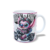 CANECA XÍCARA COLEÇÃO STITCH ROCK ROLL ROSA AZUL 3 - loja online
