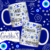 CANECA XÍCARA MOTIVACIONAIS DESEJOS DE SORTE OLHO GREGO AZUL 10