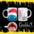CANECA XÍCARA BOCÃO PERSONAGENS LILO STITCH NATAL