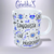 CANECA XÍCARA MOTIVACIONAIS DESEJOS DE SORTE OLHO GREGO AZUL 10 - comprar online