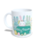 CANECA XÍCARA FELIZ PÁSCOA VERDE OVOS COELHINHOS