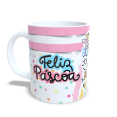 CANECA XÍCARA QUE A PÁSCOA TE COMPLETE COM AMOR E DOÇURA na internet