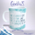 CANECA XÍCARA ACALMAR-SE VENTO MAR ALMA E CORAÇÃO 8