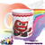 CANECA XÍCARA DIVERTIDAMENTE RAIVA VERMELHA 325ML PORCELANA na internet