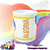 CANECA XÍCARA DIVERTIDAMENTE ALEGRIA AMARELA 325ML PORCELANA - comprar online