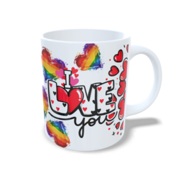 CANECA XÍCARA NAMORADOS EU MAIS VOCÊ PRA SEMPRE LGBTQIAPN+ - comprar online