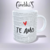 CANECA XÍCARA MINIMALISTA ROMANTICAS LINHAS TE AMO 30