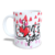 CANECA XÍCARA NAMORADOS É O AMOR DA MINHA VIDA AZUL ROSA - Canelika's Canecas Personalizadas