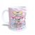 CANECA XÍCARA NAMORADOS TEU RISO É TÃO FELIZ COM FOTO ROSA